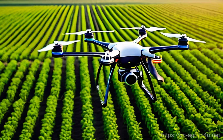 농업 관련 소프트웨어 개발 - **Prompt 1: Crop Health Monitoring with Smartphone AI**
    "A vibrant, eye-level outdoor shot featu...