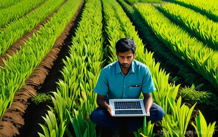 농업 관련 스타트업 - **Prompt:** A Bangladeshi farmer, appearing to be in their late 40s, with a gentle, hopeful smile, s... 농업 관련 스타트업 - **Prompt:** A Bangladeshi farmer, appearing to be in their late 40s, with a gentle, hopeful smile, s...